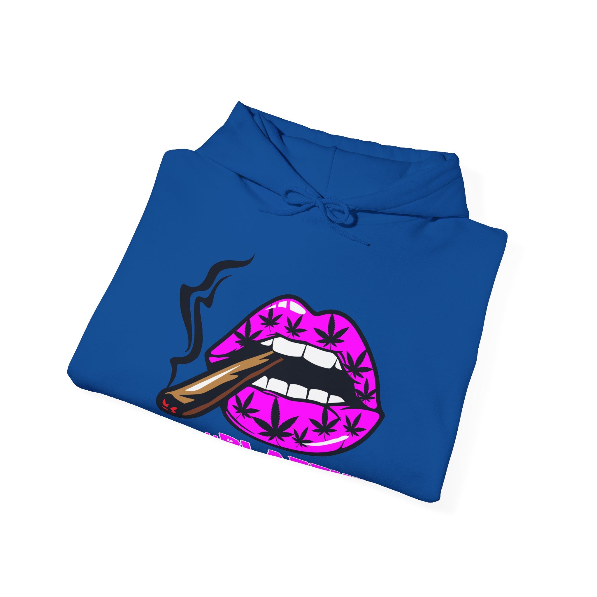 Pink #Blazzup  Hooded Sweatshirt