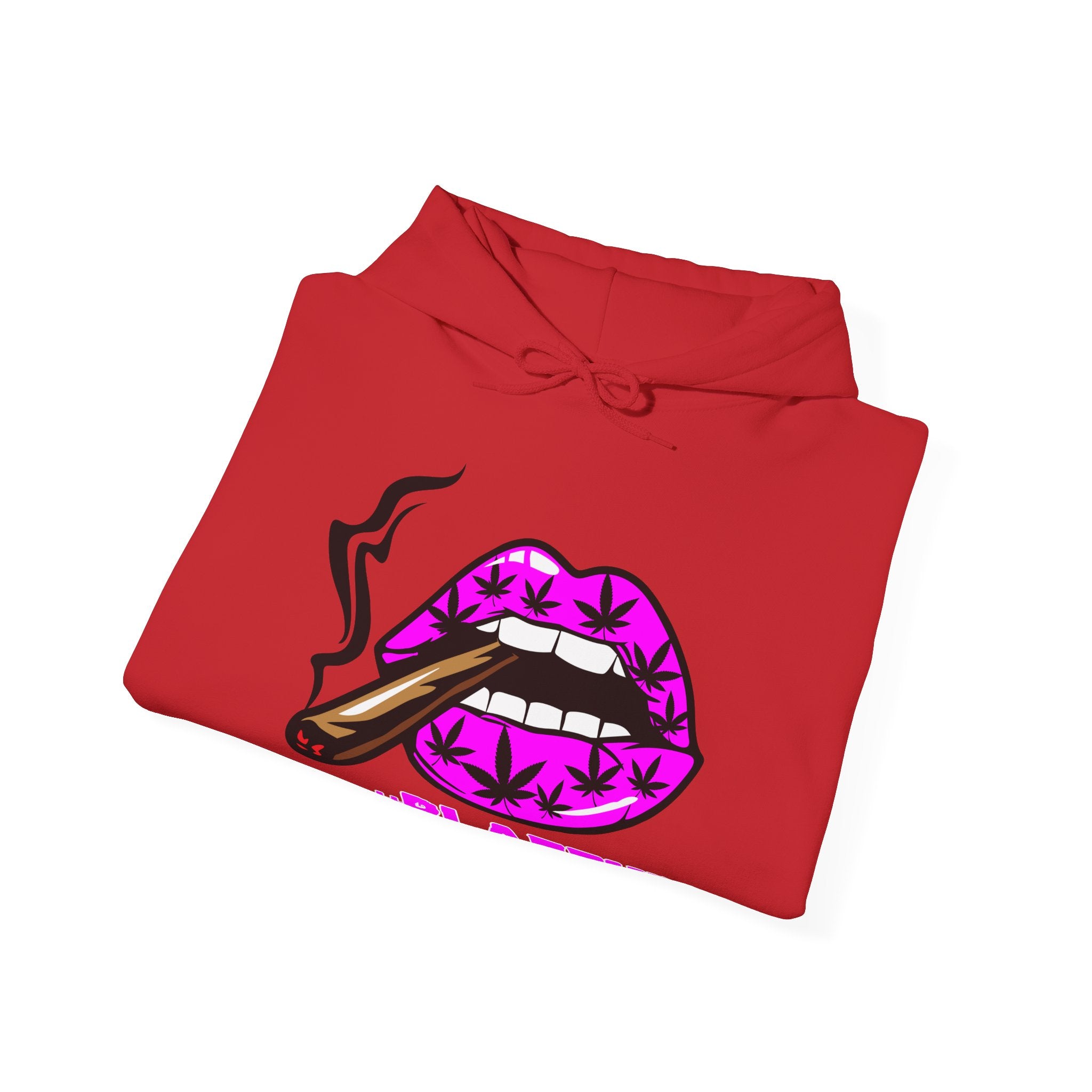 Pink #Blazzup  Hooded Sweatshirt