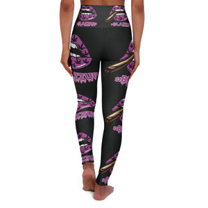 Pink #Blazzup High Waisted Yoga Leggings