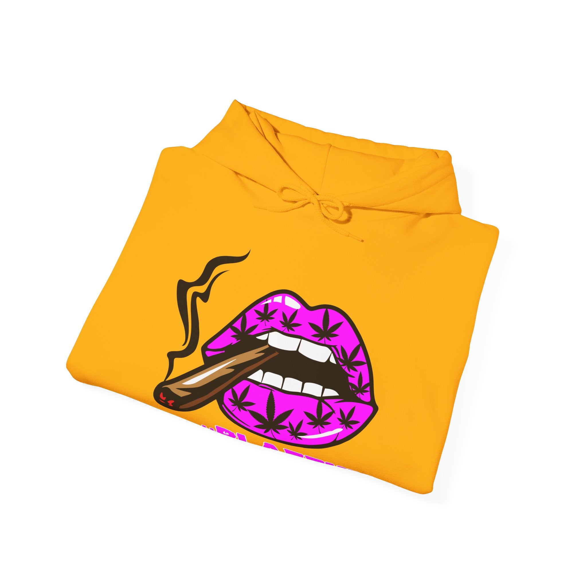 Pink #Blazzup  Hooded Sweatshirt