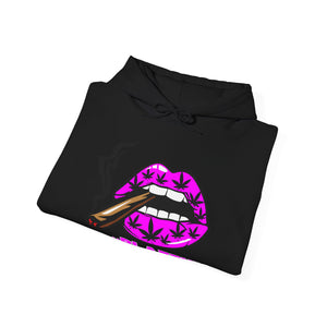 Pink #Blazzup  Hooded Sweatshirt