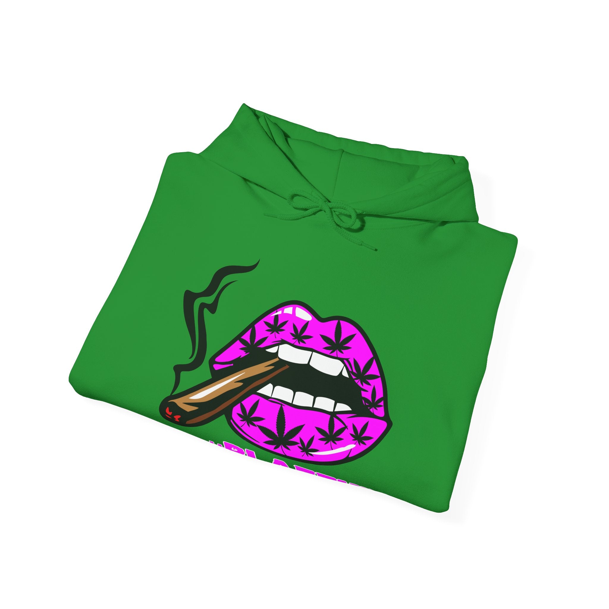 Pink #Blazzup  Hooded Sweatshirt