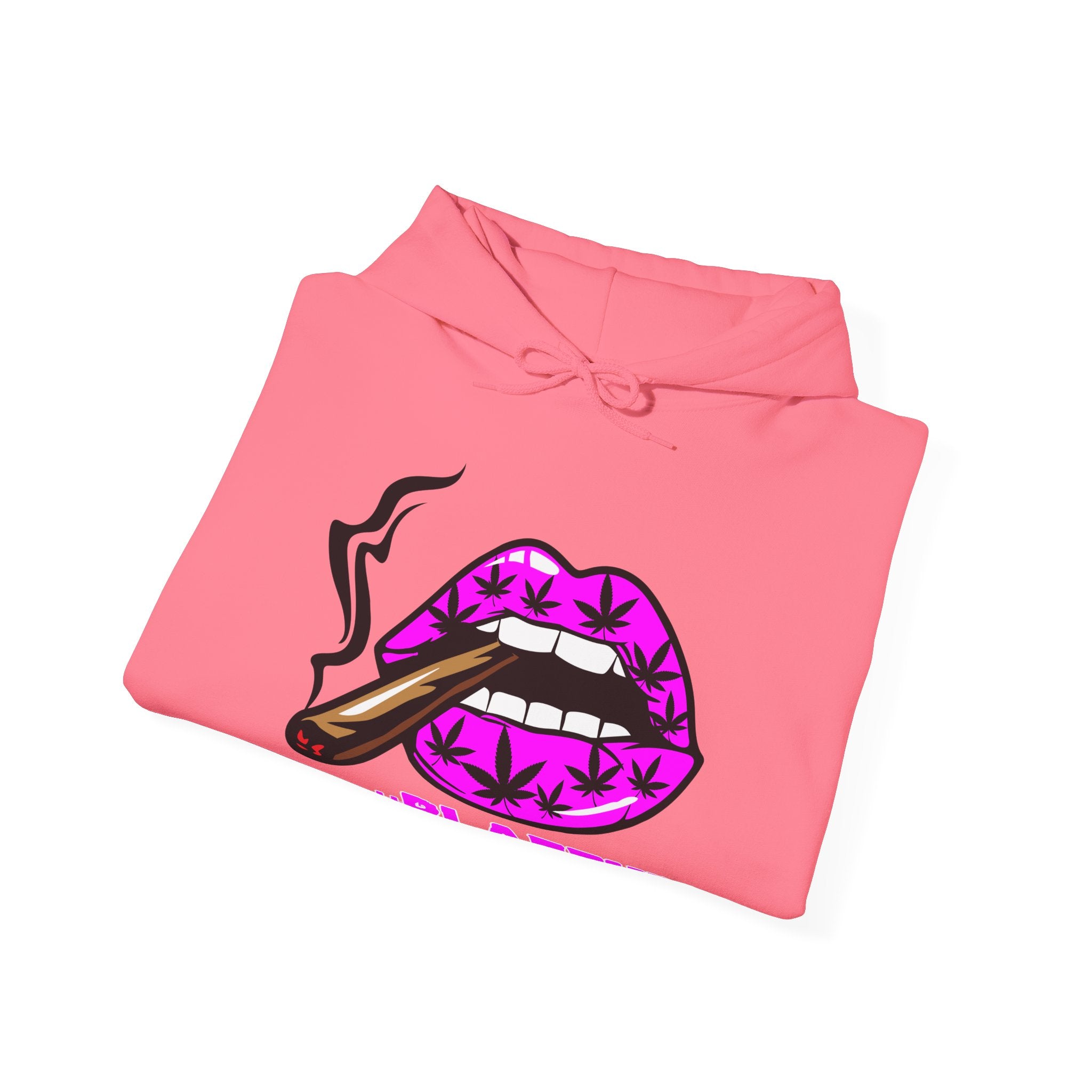 Pink #Blazzup  Hooded Sweatshirt