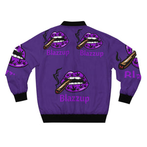 Blazzup Classic Purple Bomber Jacket