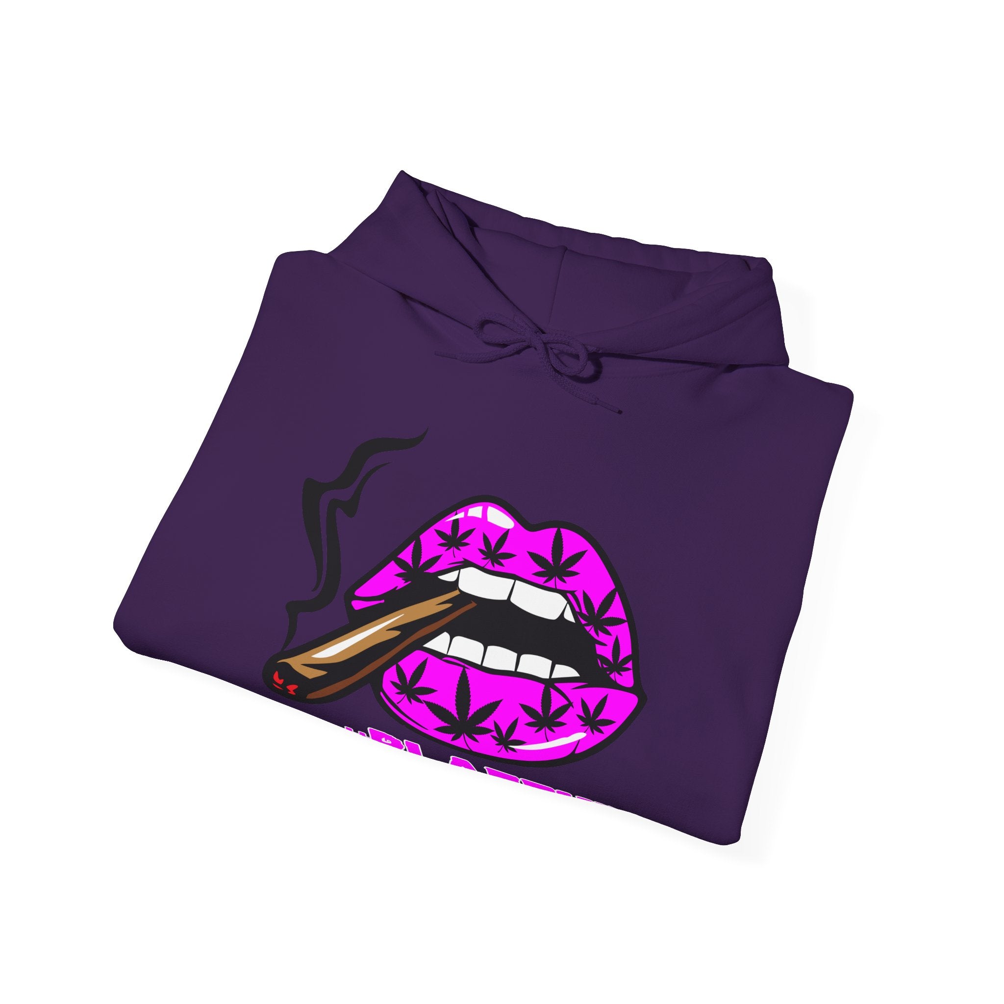 Pink #Blazzup  Hooded Sweatshirt