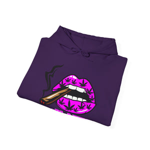 Pink #Blazzup  Hooded Sweatshirt