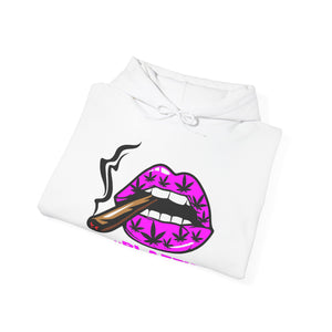 Pink #Blazzup  Hooded Sweatshirt