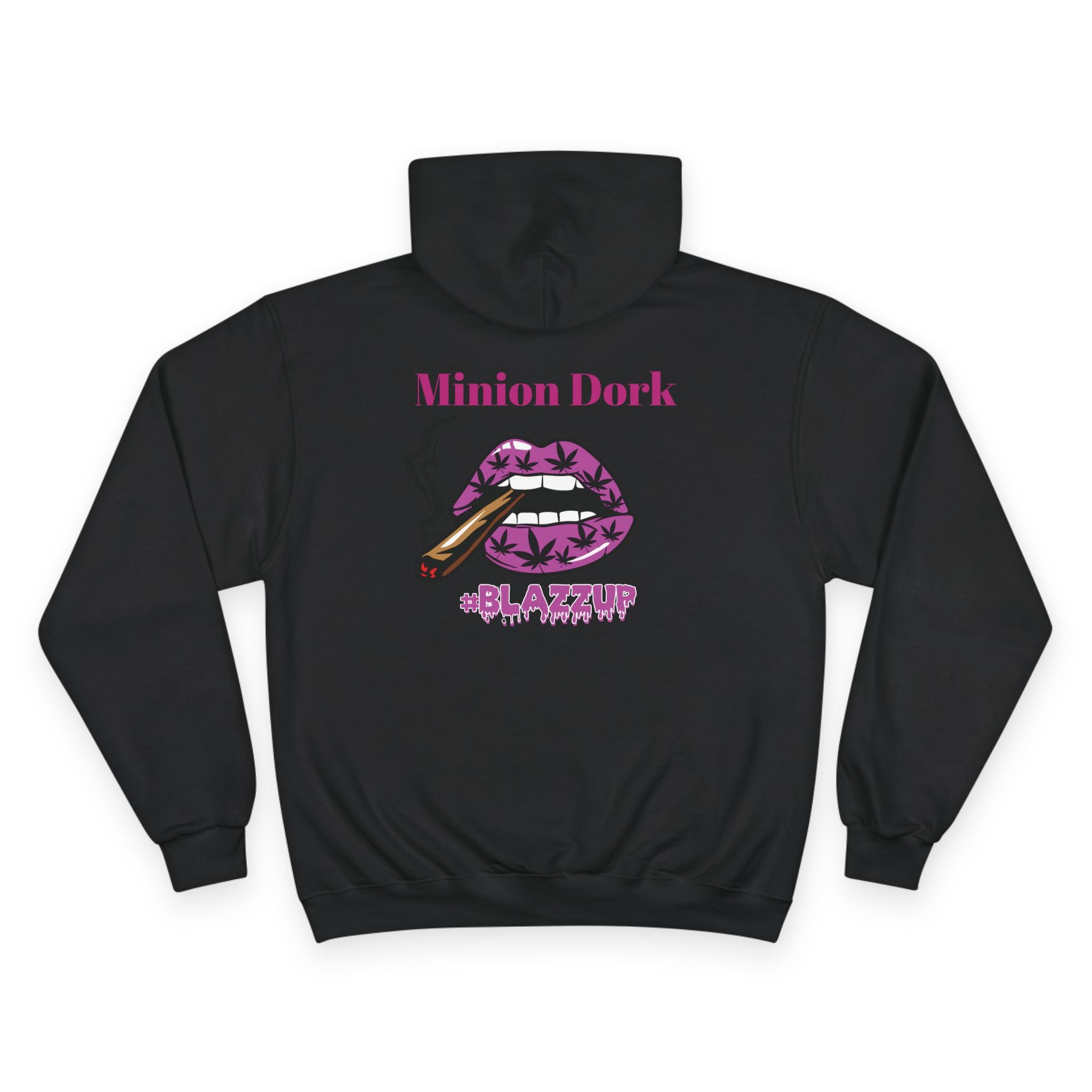 Pink logo Minion dork Trendy Graphic Hoodie, Stylish Casual Wear, Perfect Gift for Teens, Ideal for Parties, Unique Streetwear for All Occasions