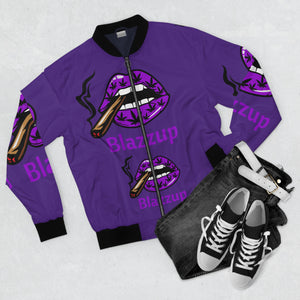 Blazzup Classic Purple Bomber Jacket