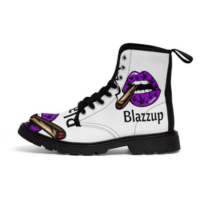 #Blazzup Purple  Classic Women's Canvas Boots