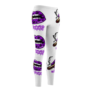 #Blazzup Purple Classy  Drip Women's Cut & Sew Casual Leggings