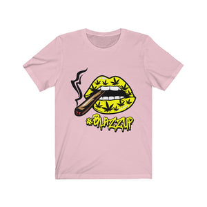 Yellow #Blazzup Classy drip Unisex Jersey Short Sleeve Tee