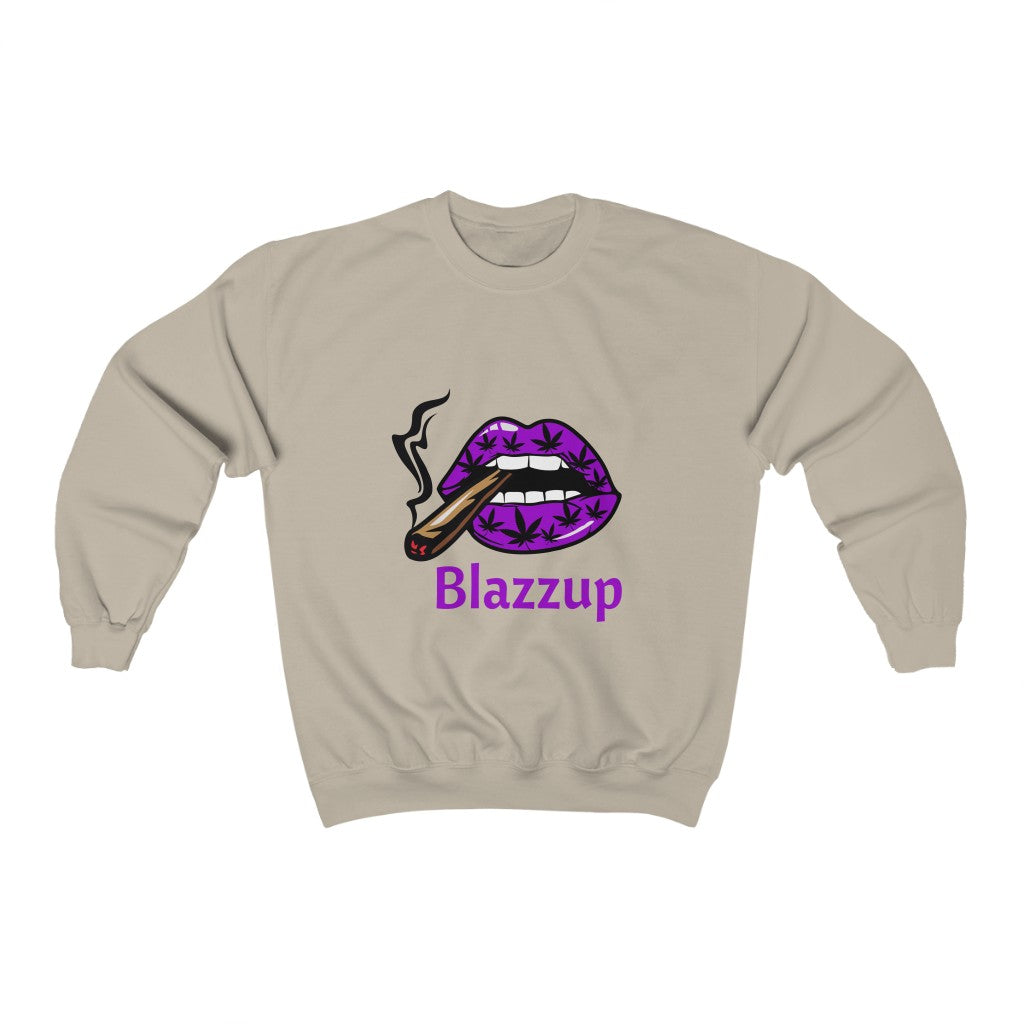 Classic Blazzup print Unisex Heavy Blend™ Crewneck Sweatshirt