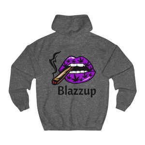 Blazzup Classic Print  Unisex College Hoodie