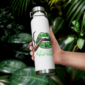 #Blazzup Spooky Drip green/white 22oz Vacuum Insulated Bottle