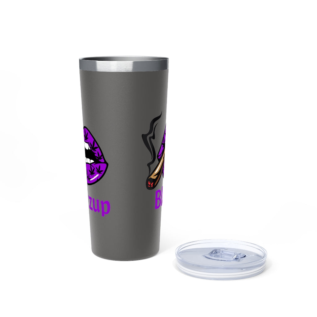 Purple Blazzup Copper Vacuum Insulated Tumbler, 22oz