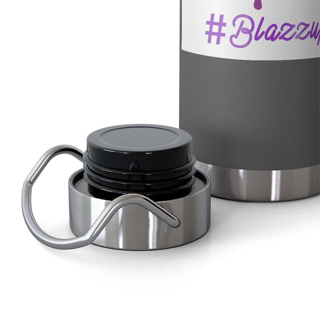 #BLAZZUP Scary Drip Purple  22oz Vacuum Insulated Bottle