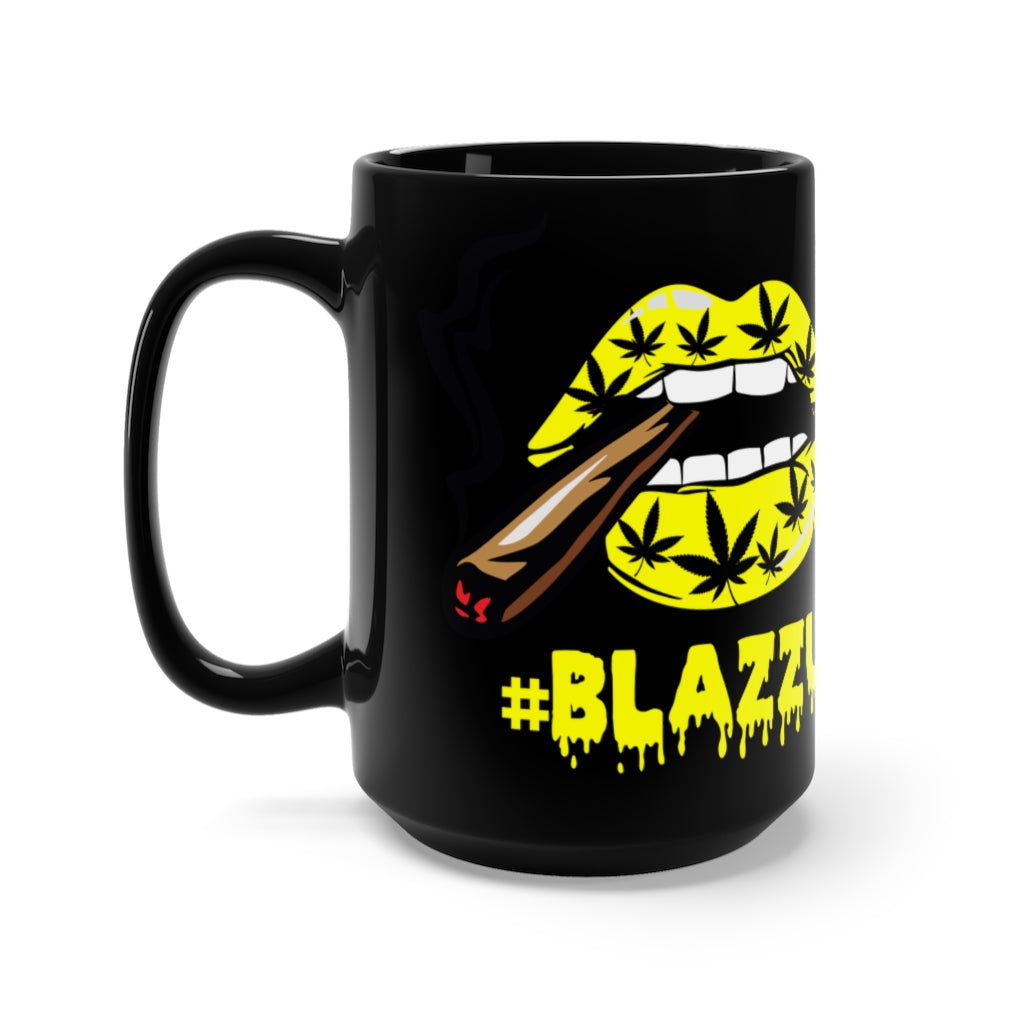 #Blazzup Yellow Spooky Drip  Mug 15oz