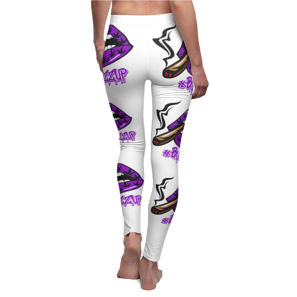 #Blazzup Purple Classy  Drip Women's Cut & Sew Casual Leggings