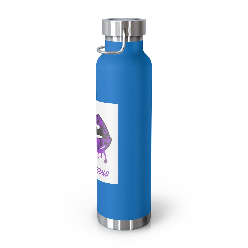 #BLAZZUP Scary Drip Purple  22oz Vacuum Insulated Bottle