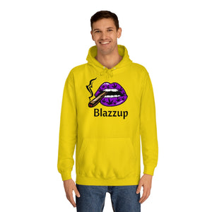 Blazzup Classic Print  Unisex College Hoodie