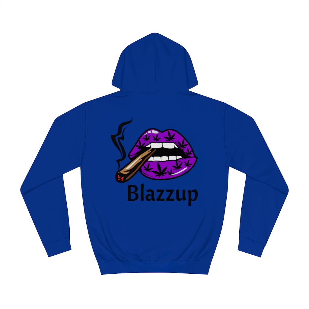 Blazzup Classic Print  Unisex College Hoodie