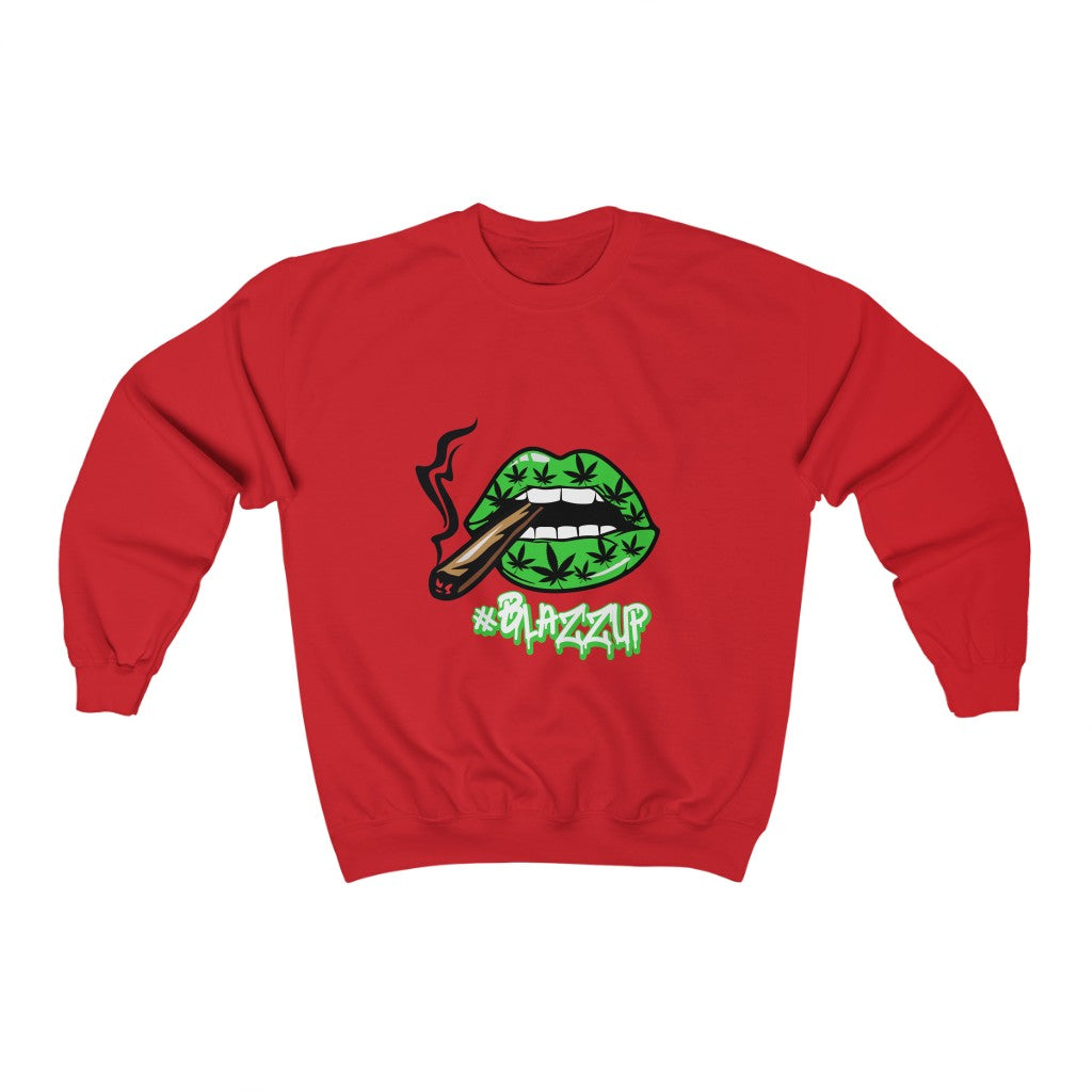 #Blazzup Green Unisex Heavy Blend™ Crewneck Sweatshirt