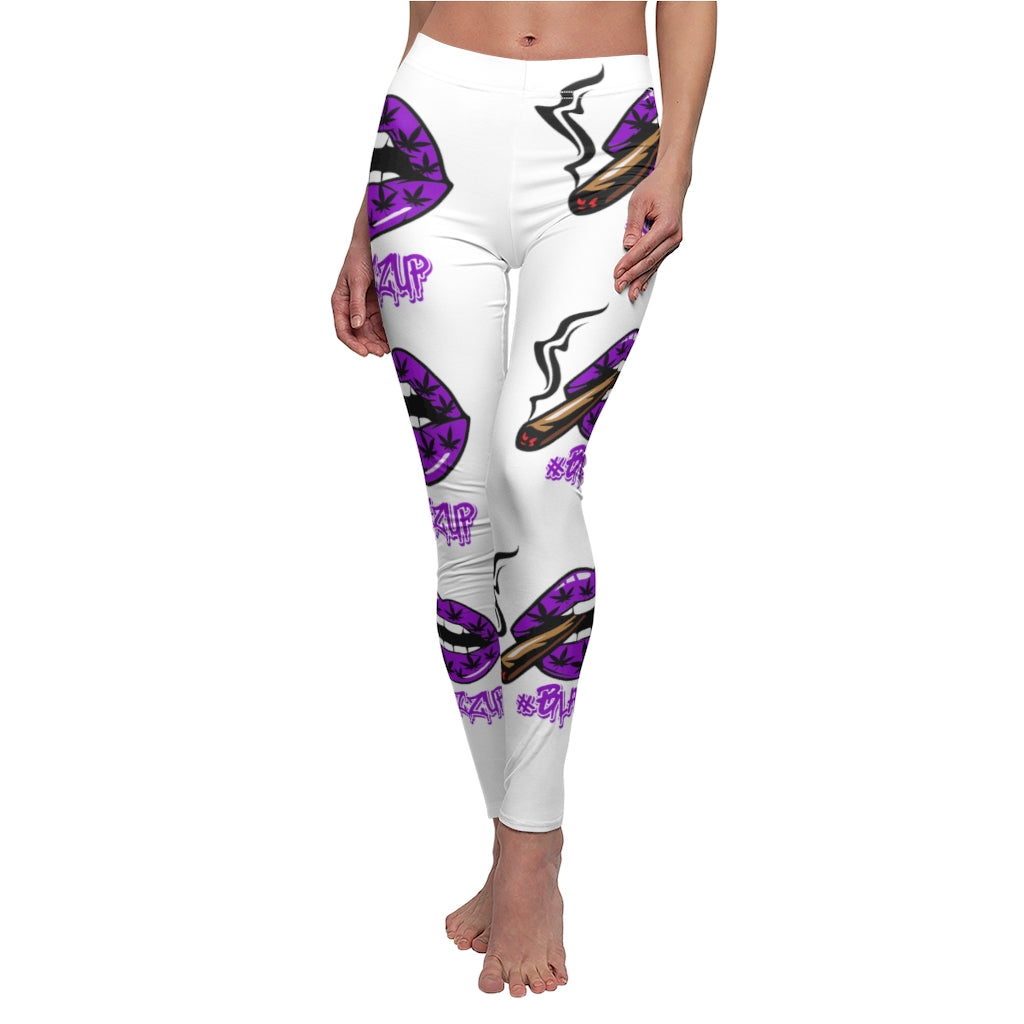 #Blazzup Purple Classy  Drip Women's Cut & Sew Casual Leggings