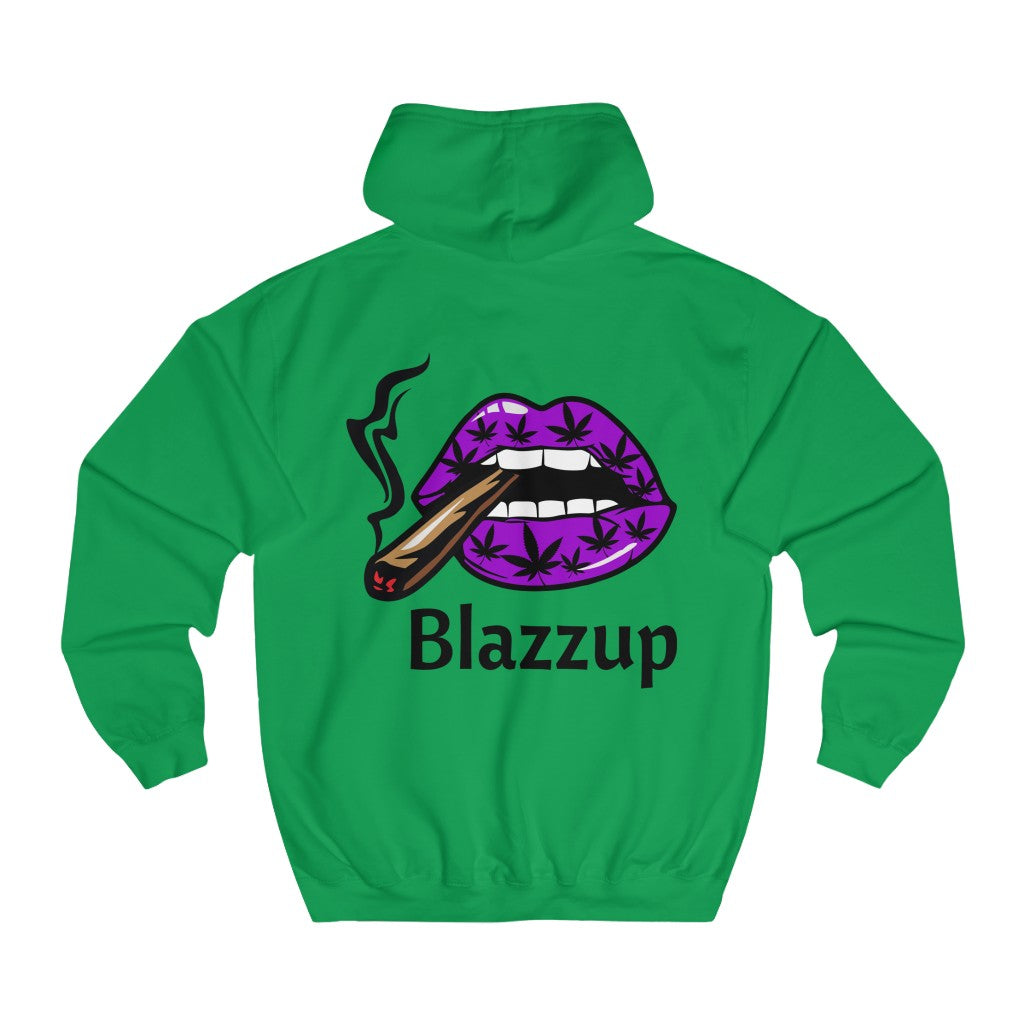 Blazzup Classic Print  Unisex College Hoodie