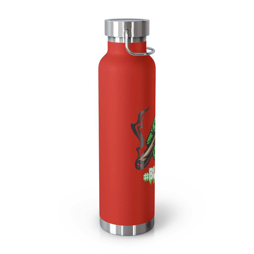 #Blazzup Spooky Drip green/white 22oz Vacuum Insulated Bottle