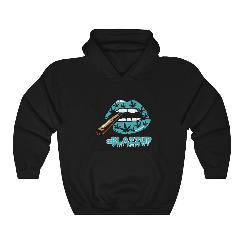 Turquoise #Blazzup™ Hooded Sweatshirt