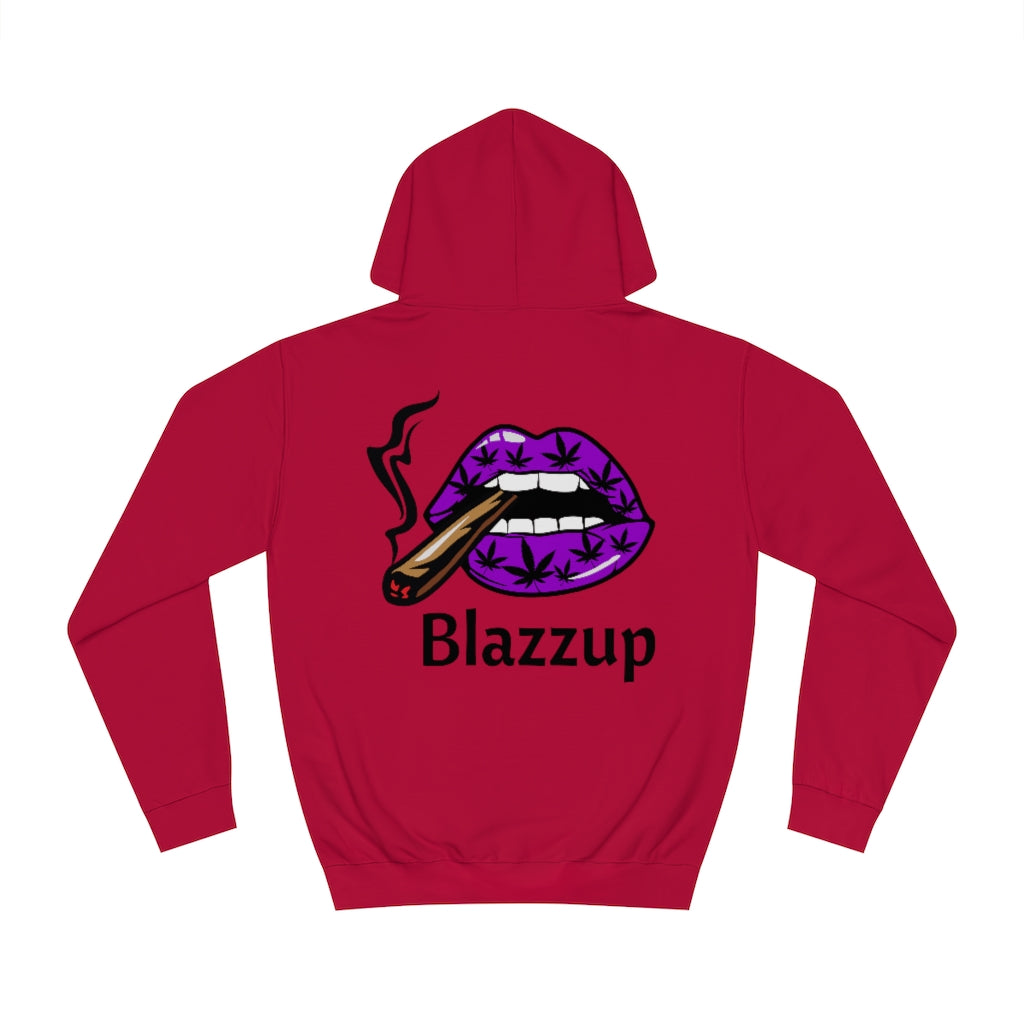 Blazzup Classic Print  Unisex College Hoodie