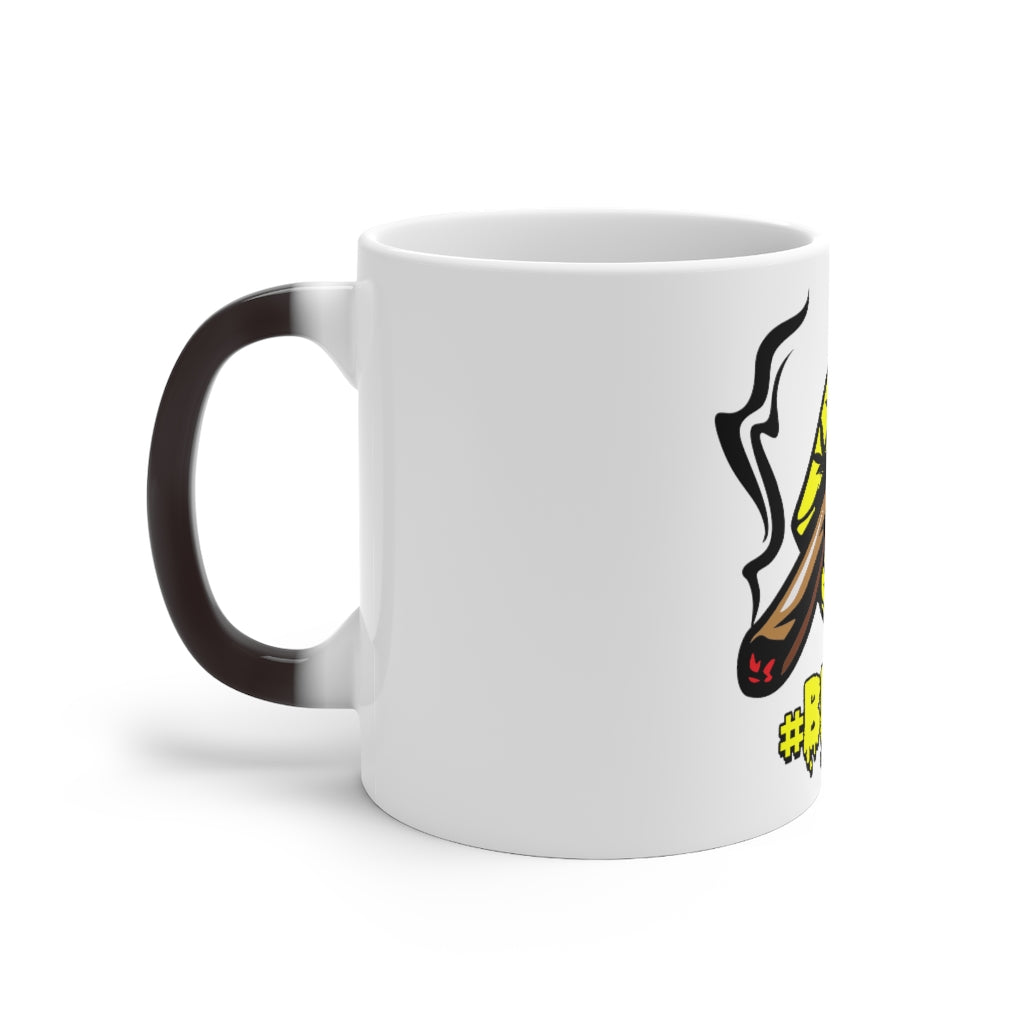 #Blazzup Yellow Spooky Drip Color Changing Mug