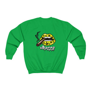 #Blazzup Yellow Unisex Heavy Blend™ Crewneck Sweatshirt