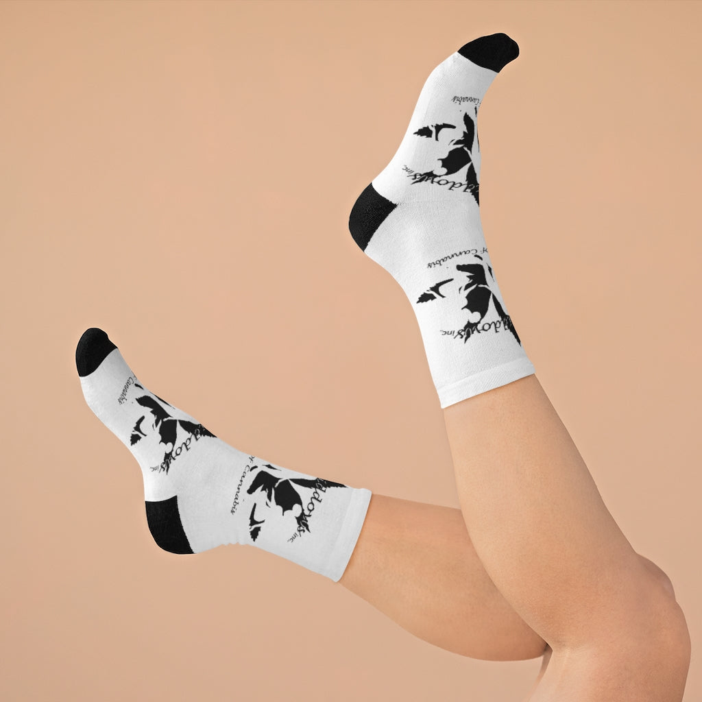 Blaqq Widdow Inc. DTG Socks