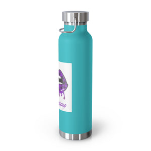 #BLAZZUP Scary Drip Purple  22oz Vacuum Insulated Bottle