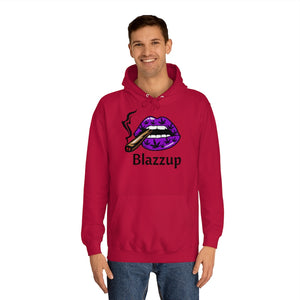 Blazzup Classic Print  Unisex College Hoodie