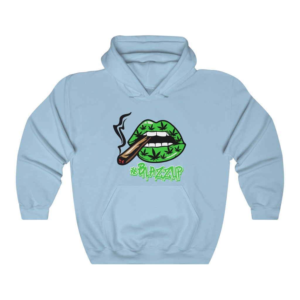 Classy Drip Green #Blazzup Unisex Heavy Blend™ Hooded Sweatshirt