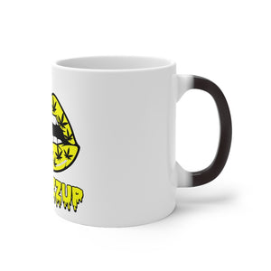 #Blazzup Yellow Spooky Drip Color Changing Mug