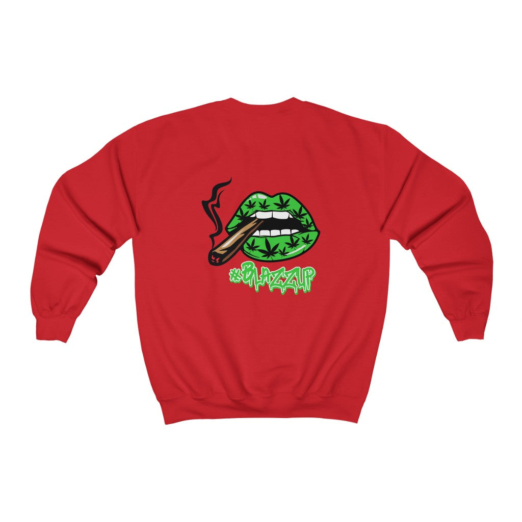 #Blazzup Green Unisex Heavy Blend™ Crewneck Sweatshirt