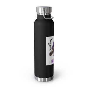 #BLAZZUP Scary Drip Purple  22oz Vacuum Insulated Bottle