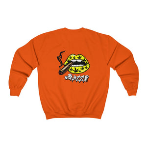 #Blazzup Yellow Unisex Heavy Blend™ Crewneck Sweatshirt