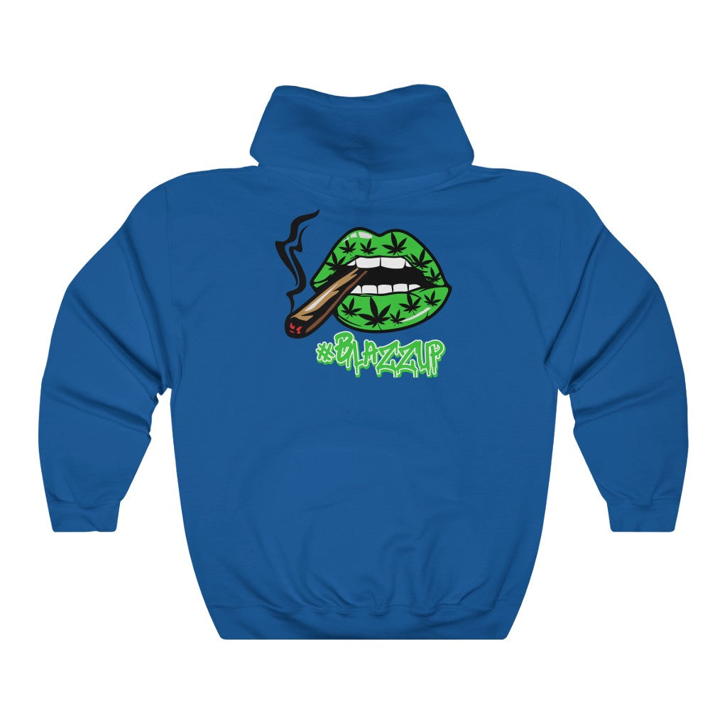 Classy Drip Green #Blazzup Unisex Heavy Blend™ Hooded Sweatshirt