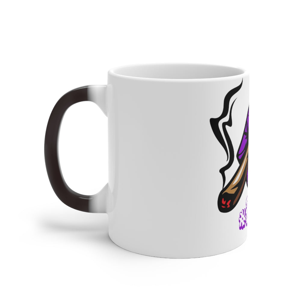 Purple Classy #Blazzup Color Changing Mug