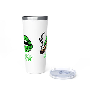 Green #Blazzup Classy Drip  Copper Vacuum Insulated Tumbler, 22oz