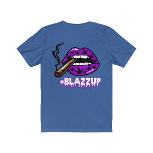 #Blazzup Spooky Drip White letters Unisex Jersey Short Sleeve Tee