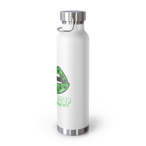 #Blazzup Spooky Drip green/white 22oz Vacuum Insulated Bottle