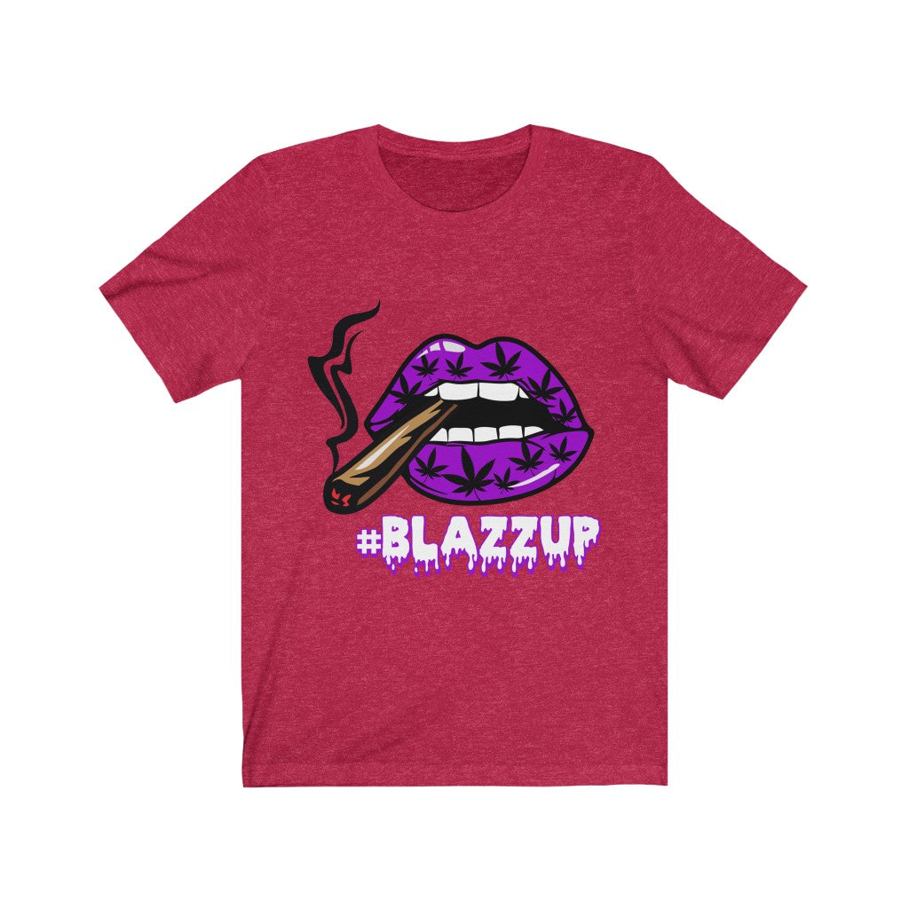 #Blazzup Spooky Drip White letters Unisex Jersey Short Sleeve Tee