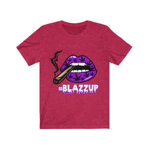 #Blazzup Spooky Drip White letters Unisex Jersey Short Sleeve Tee