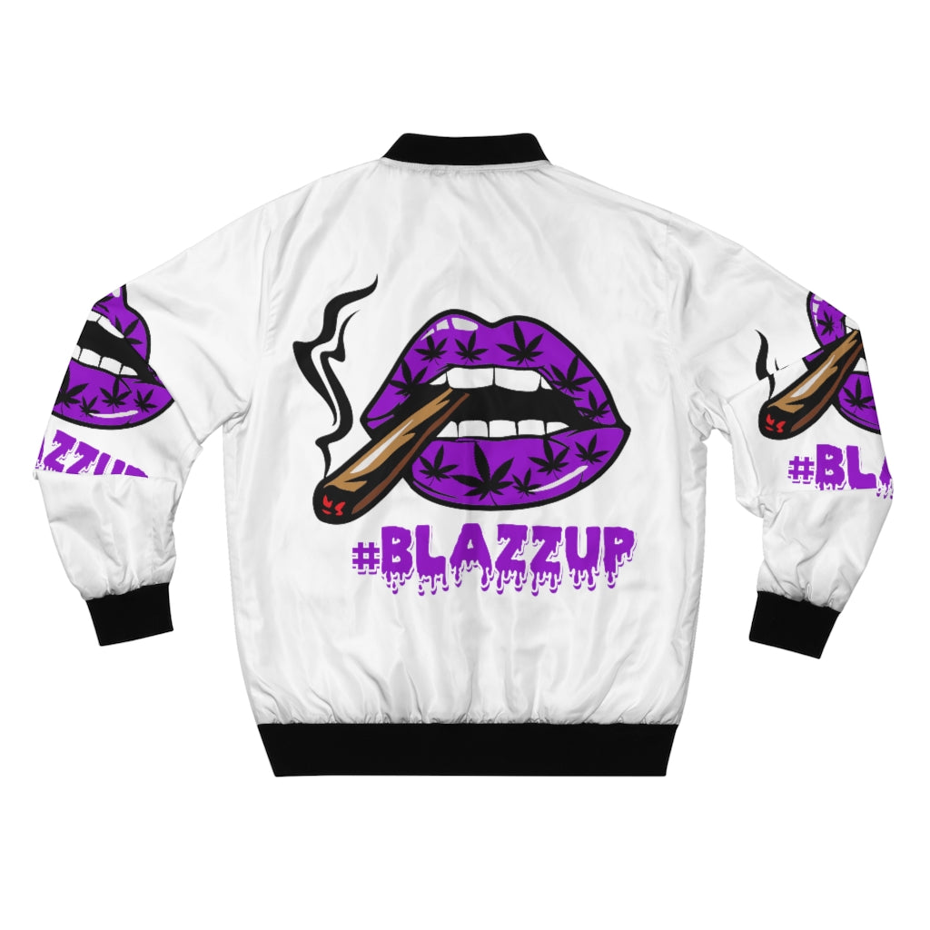 #Blazzup purple Men's Bomber Jacket